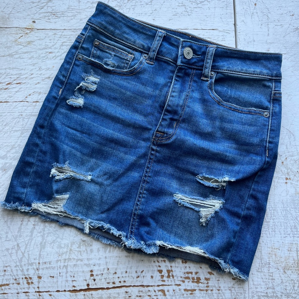 American Eagle Jean Skirt